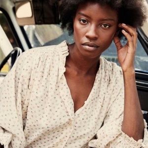 Doen Rose top Cream Parc Monceau XS